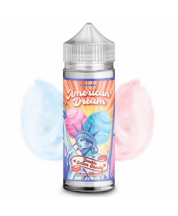 E liquide Double Cotton Candy American Dream 50ml / 100ml