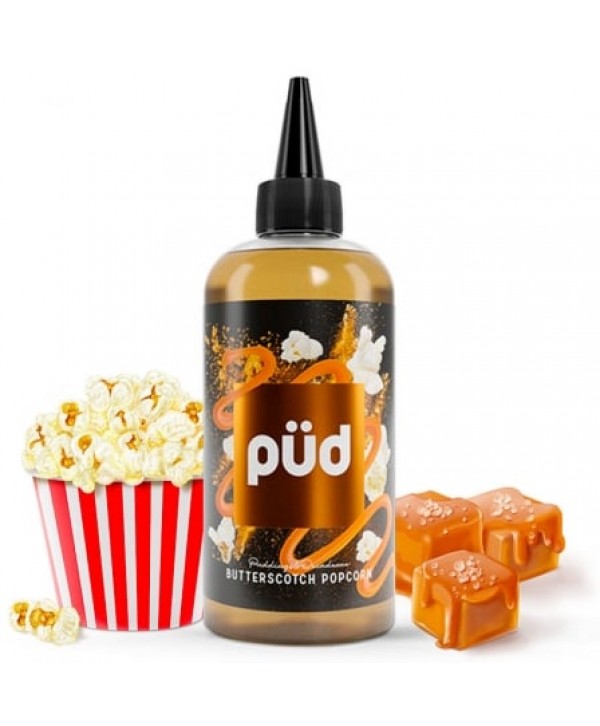 E liquide Butterscotch Popcorn Püd 50ml / 200ml