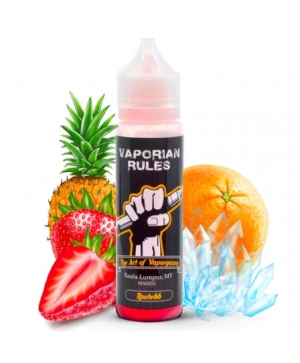 Soldes E liquide Route 66 Vaporian Rules 50ml
