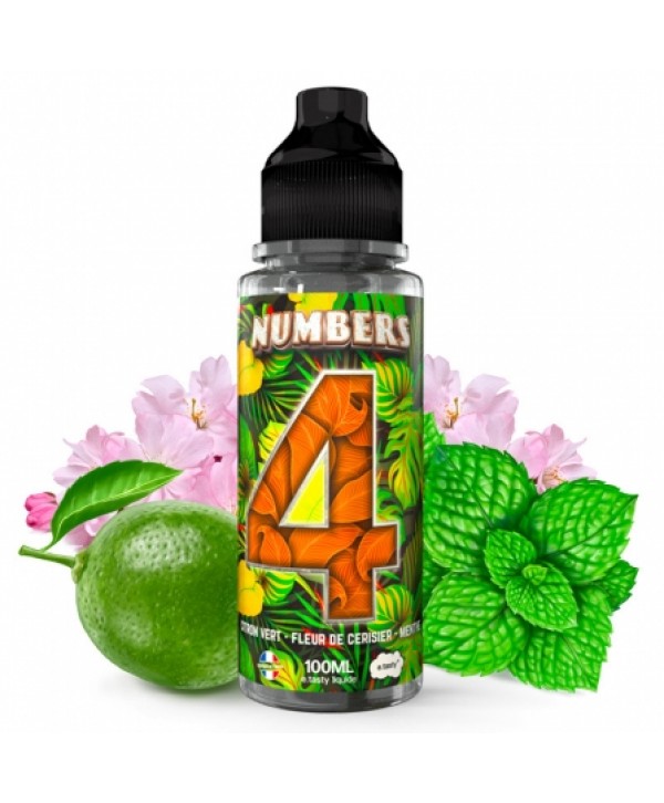 E liquide Numbers 4 E-Tasty 100ml
