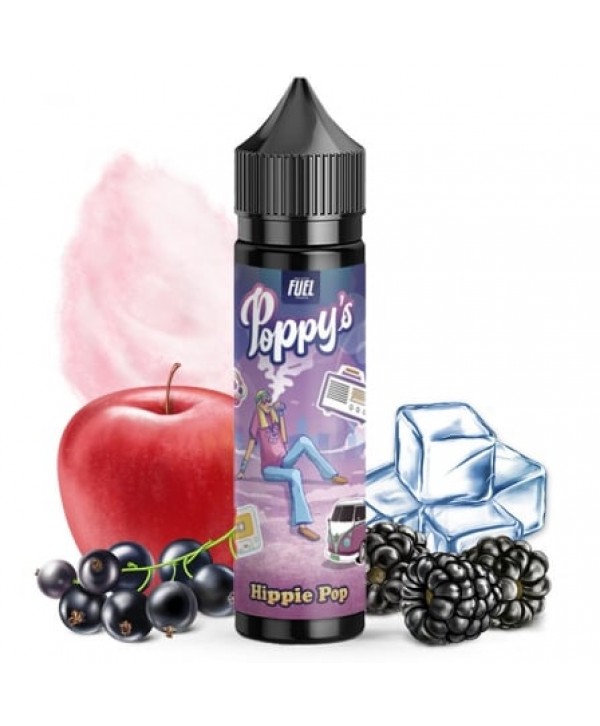 E liquide Hippie Pop Poppy's 50ml