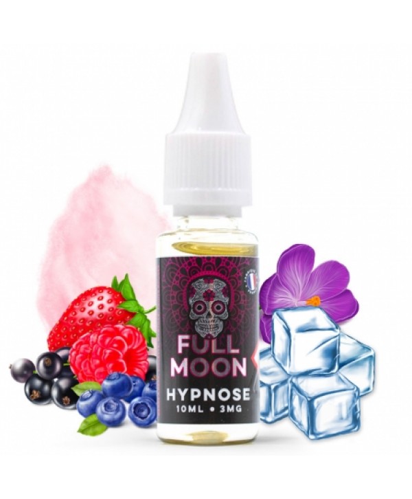 E liquide Hypnose Full Moon | Barbe à papa Violette Myrtille Fruits rouges Frais