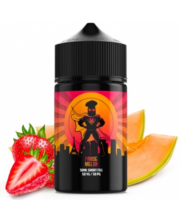 E liquide Fraise Melon Super Mukk 50ml
