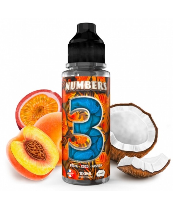 E liquide Numbers 3 E-Tasty 100ml