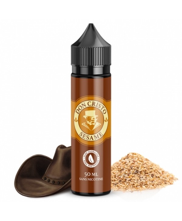 E liquide Don Cristo Sesame 0% Sucralose PGVG Labs 50ml