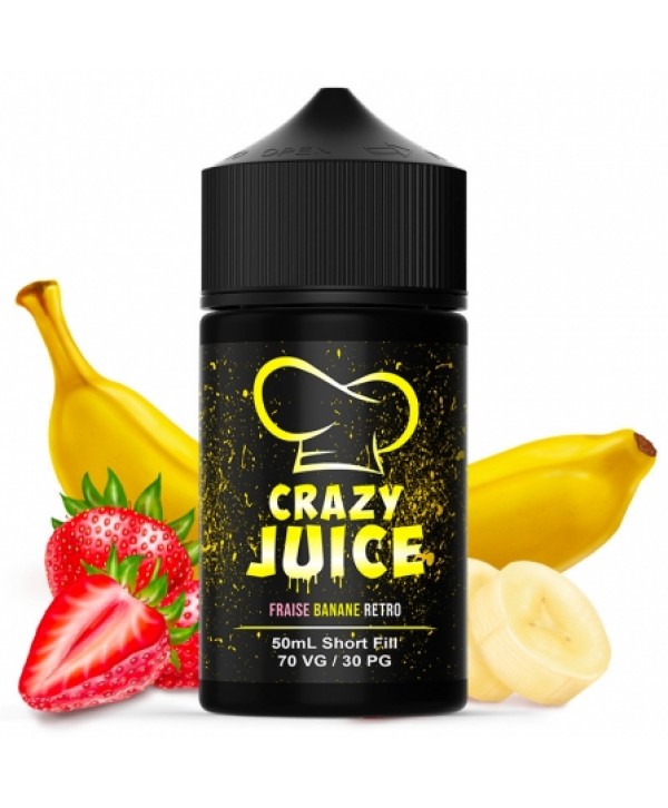 E liquide Fraise Banane Retro Mukk Mukk 50ml