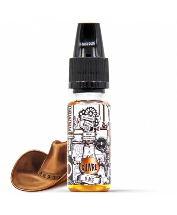E liquide Cuivre Alchimiste Curieux / MDF | Tabac Écorces de chêne