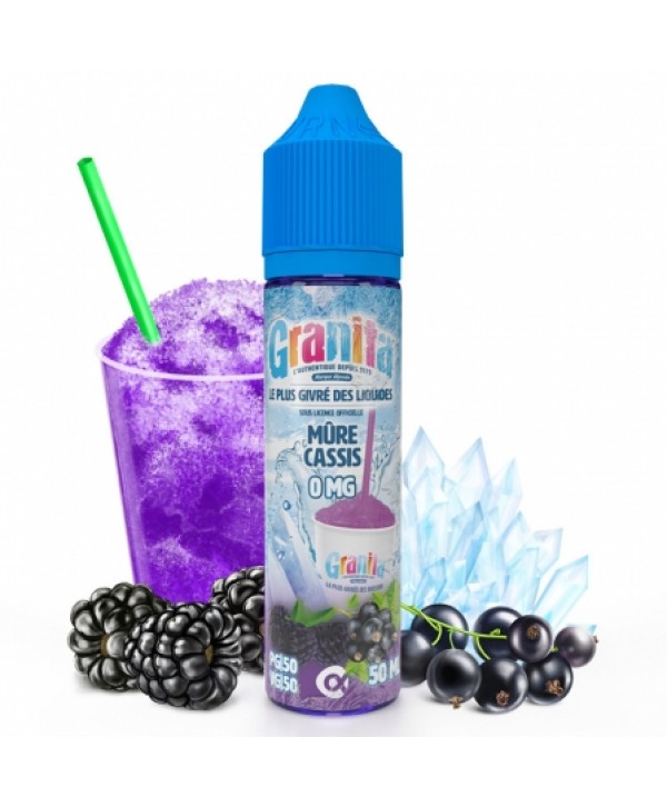 Soldes E liquide Mûre Cassis Granita 50ml