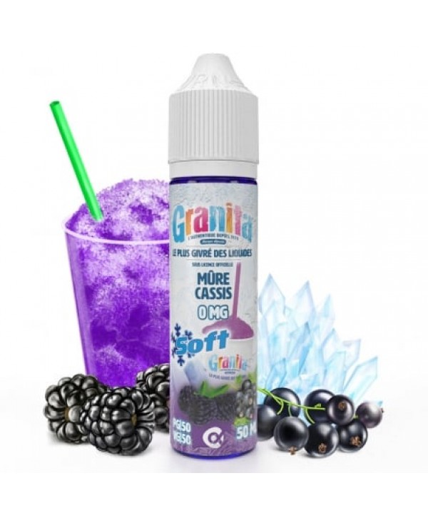E liquide Mûre Cassis Soft Granita 50ml
