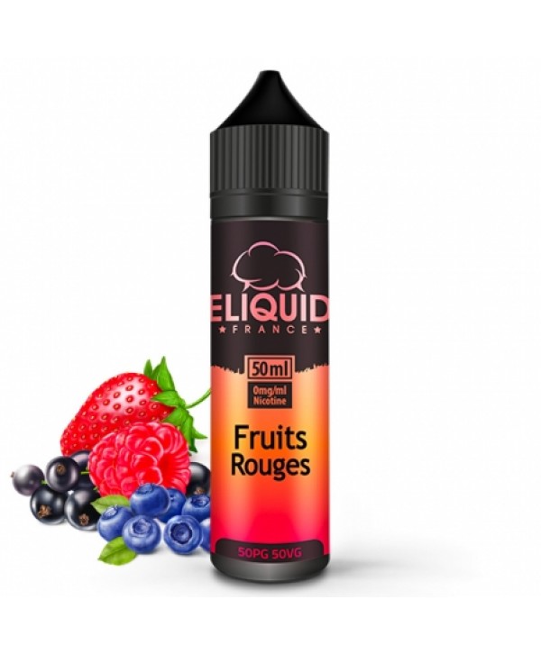 Soldes E liquide Fruits Rouges eLiquid France 50ml