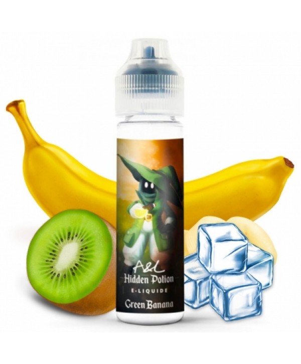 E liquide Green Banana Hidden Potion A&L 50ml