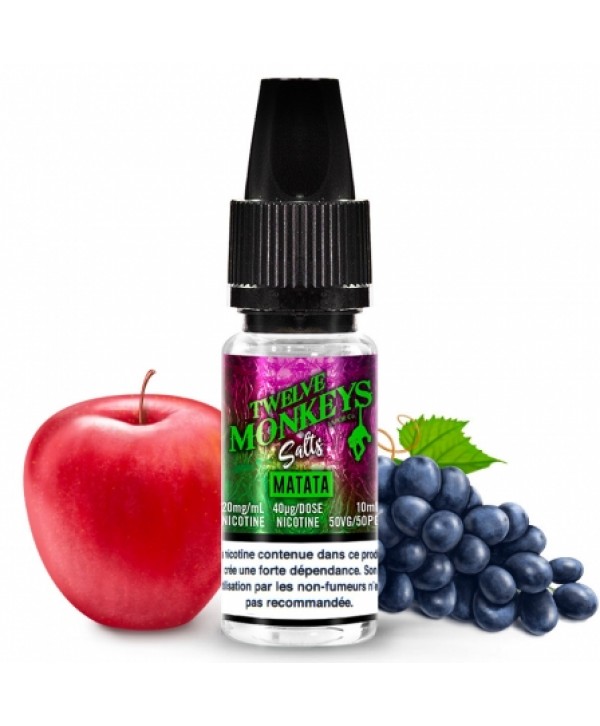 E liquide Matata Sels de nicotine Twelve Monkeys | Sel de Nicotine