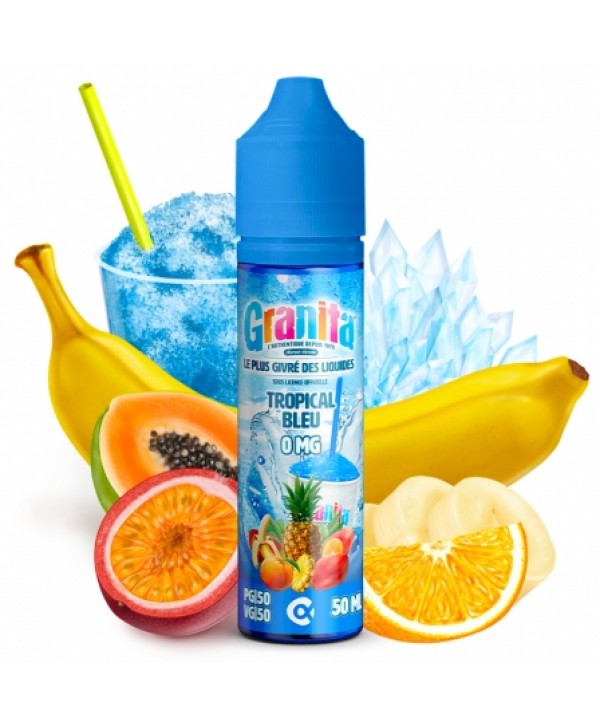 E liquide Tropical Bleu Granita 50ml