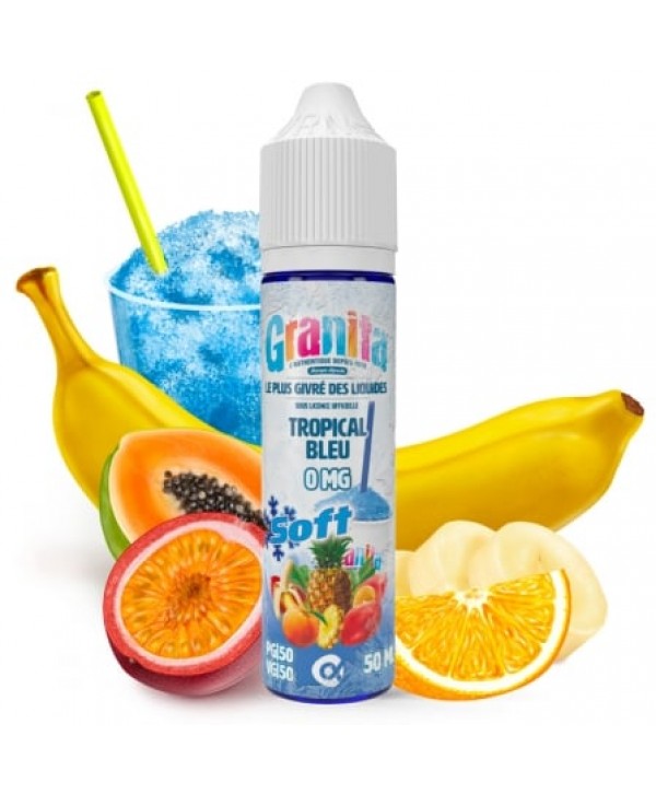 E liquide Tropical Bleu Soft Granita 50ml