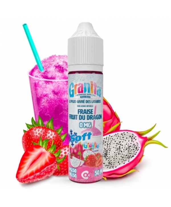 E liquide Fraise Fruit du Dragon Soft Granita 50ml