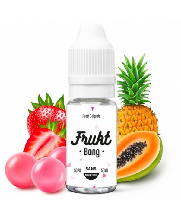 E liquide Bang Frukt | Bubble gum Fraise Papaye Ananas