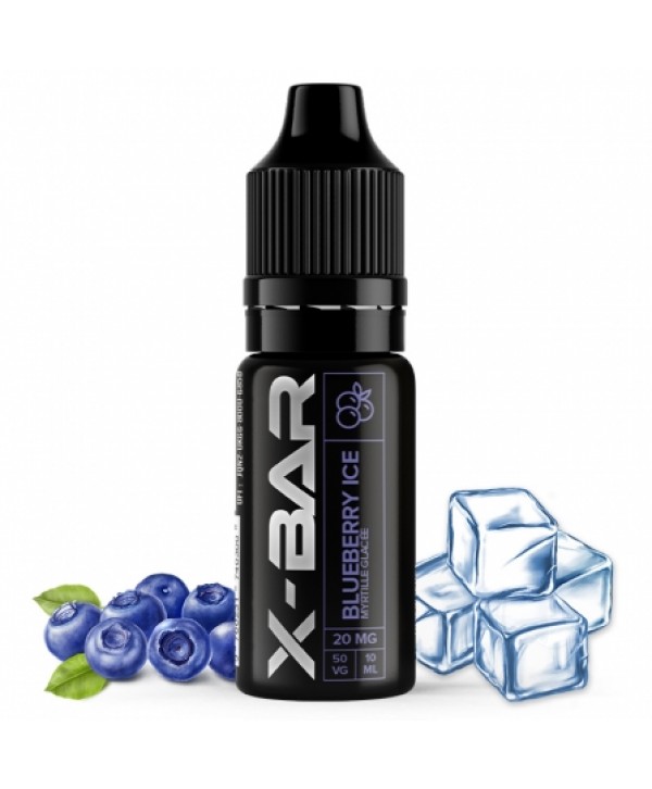 E liquide Blueberry Sels de nicotine X-Bar | Myrtille Frais