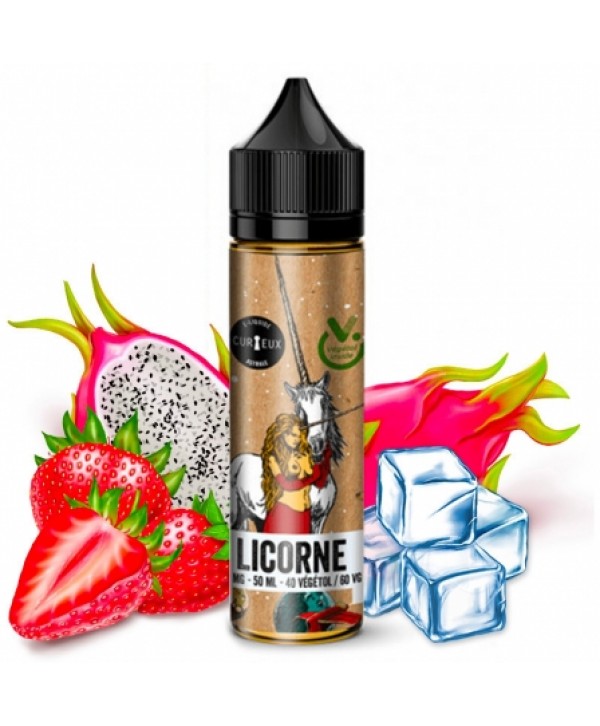 E liquide Licorne Astrale Végétol Curieux 50ml