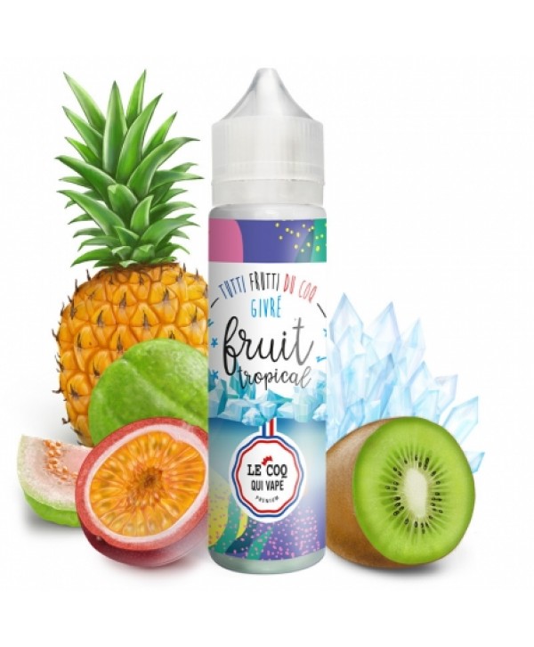 E liquide Fruit Tropical Givré Le Coq Qui Vape 50ml