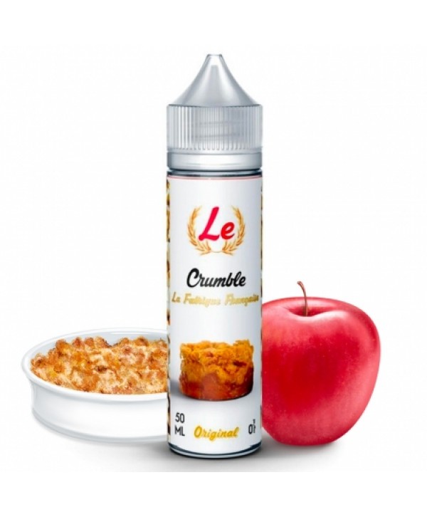 E liquide Le Crumble La Fabrique Française 50ml
