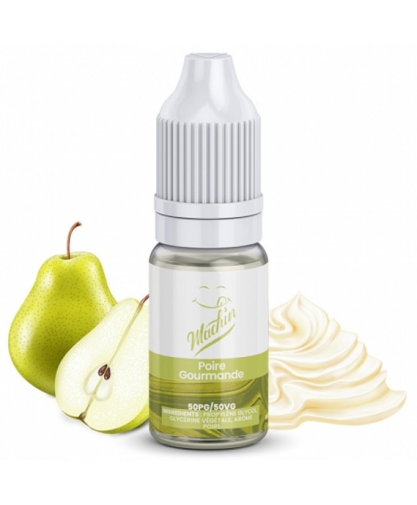 E liquide Poire Gourmande Machin | Poire Sirop Crème Vanille