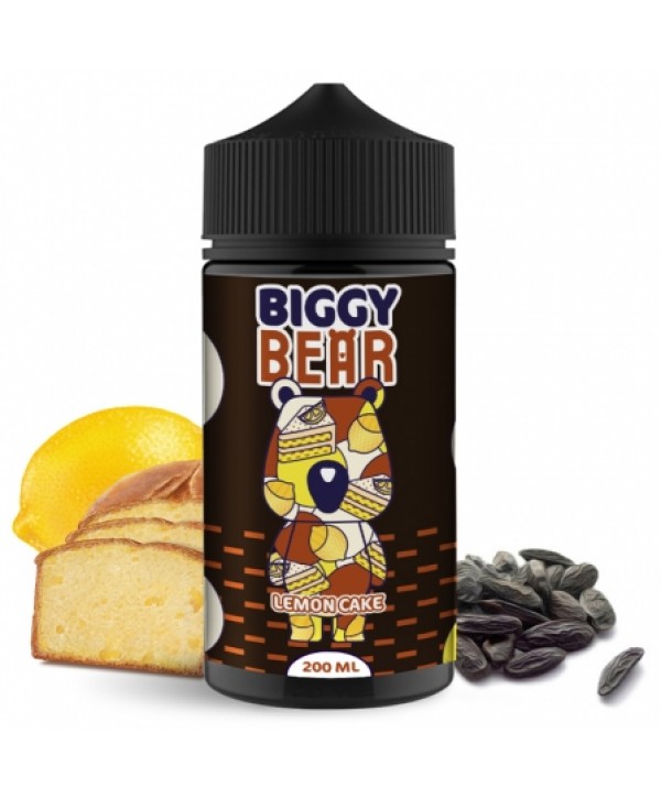 E liquide Lemon Cake Biggy Bear 200ml