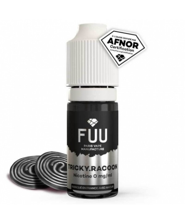 Soldes E liquide Tricky Racoon Silver FUU | Bonbon Réglisse