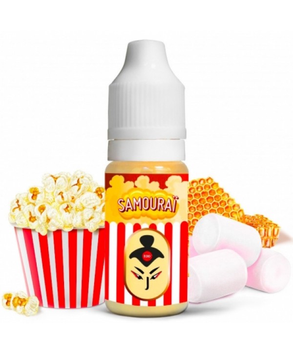 E liquide Samouraï Classique Le Coq Qui Vape | Pop Corn Caramel Marshmallows Miel