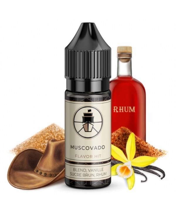 E liquide Muscovado Flavor Hit | Tabac blond Rhum Vanille Sucre brun