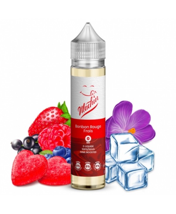 E liquide Bonbon Rouge Frais Machin 50ml