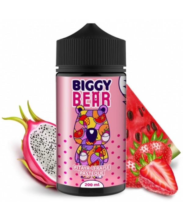 E liquide Pitaya Fraise Pastèque Biggy Bear 200ml