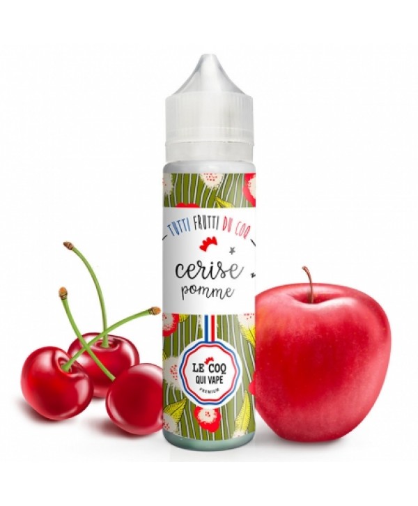 E liquide Cerise Pomme Le Coq Qui Vape 50ml