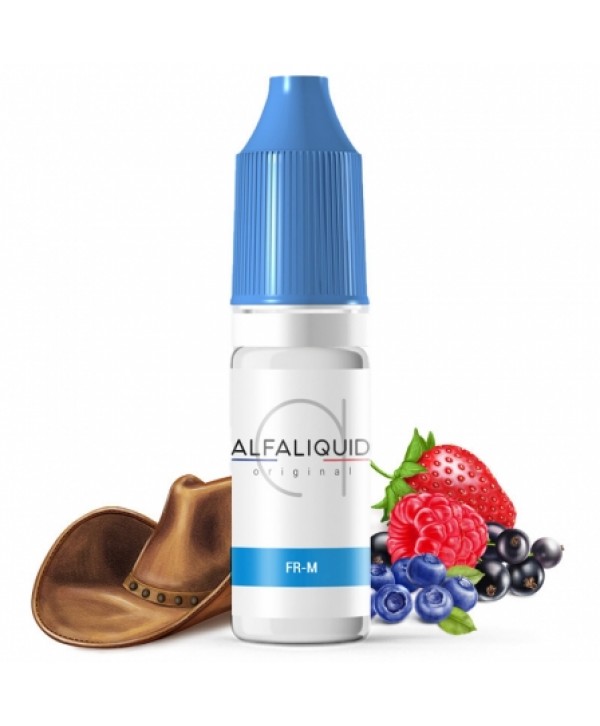 E liquide FR-M Alfaliquid | Tabac blond Fruits rouges