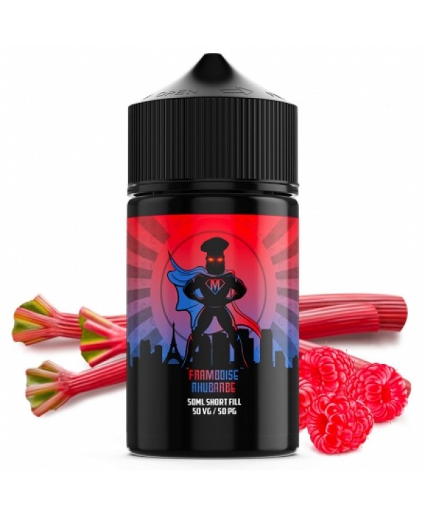 E liquide Framboise Rhubarbe Super Mukk 50ml