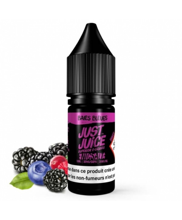 E liquide Berry Burst Nic Salt Just Juice | Sel de Nicotine