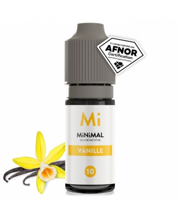 E liquide Vanille MiNiMAL | Sel de Nicotine