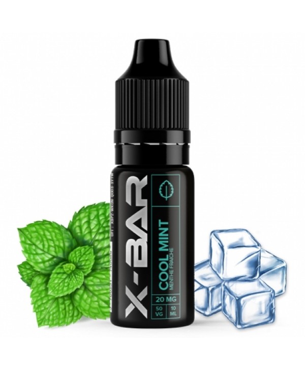 E liquide Cool Mint Sels de nicotine X-Bar | Menthe Frais