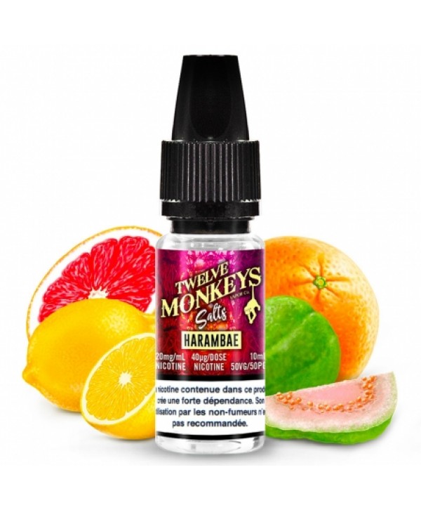 E liquide Harambae Sels de nicotine Twelve Monkeys | Sel de Nicotine