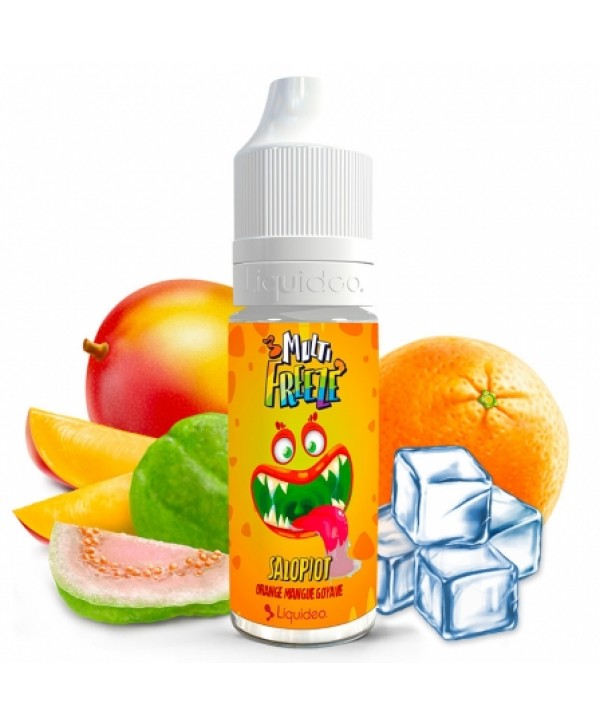 E liquide Frozen Breezer Saiyen Vapors | Fruit du dragon Litchi Raisin Ananas Frais