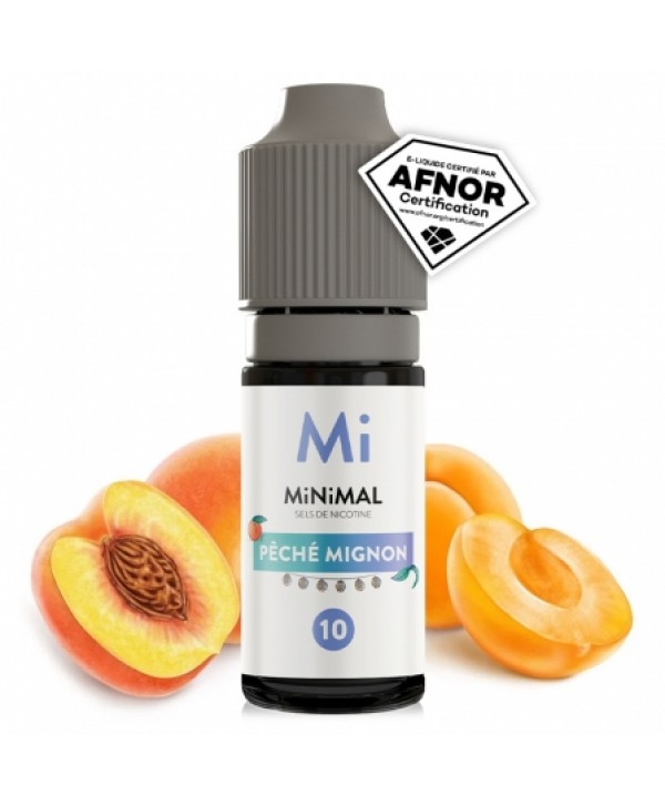E liquide Pêché Mignon MiNiMAL | Sel de Nicotine