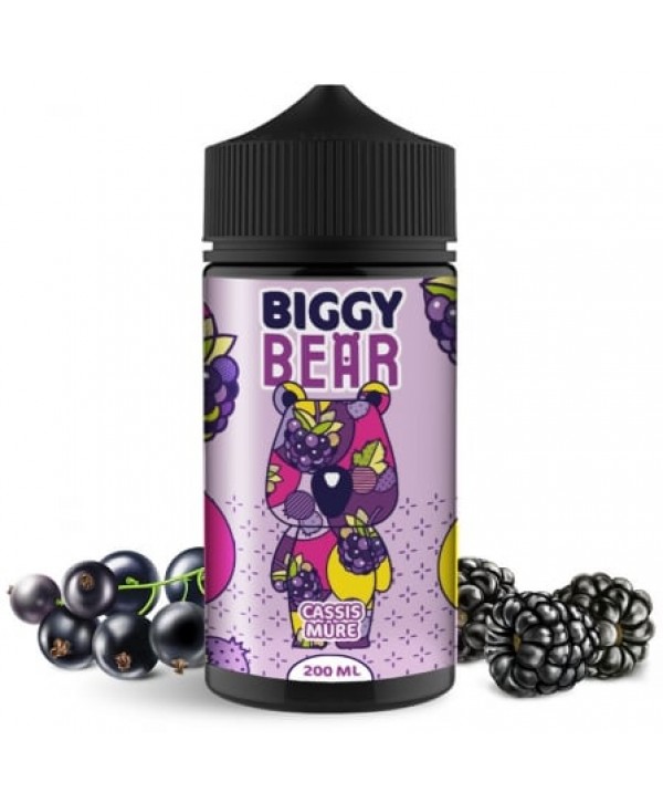 E liquide Cassis Mûre Biggy Bear 200ml