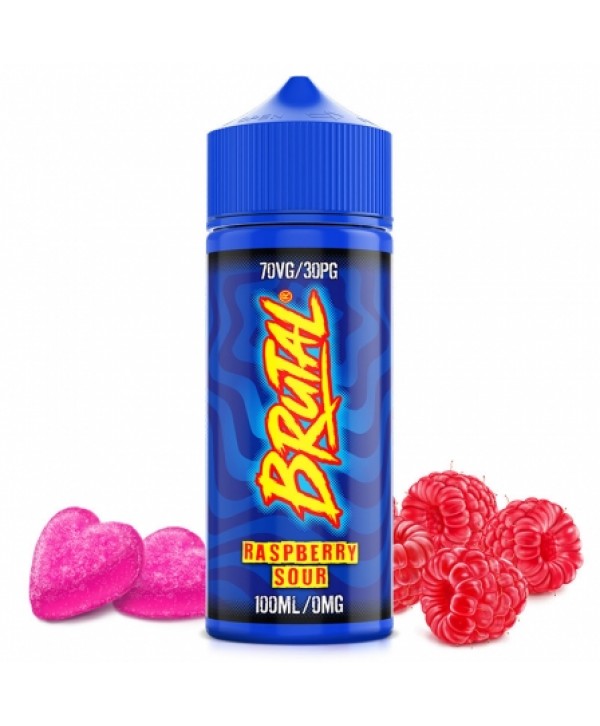 E liquide Raspberry Sour Brutal 100ml