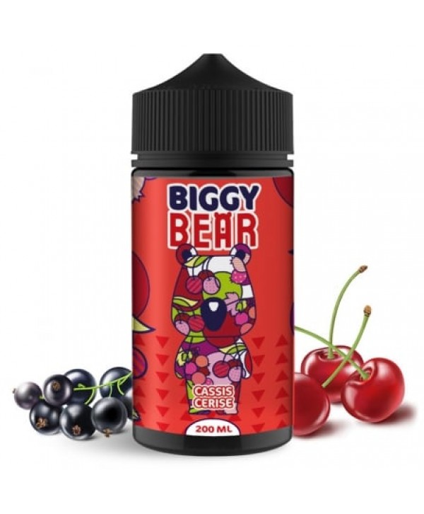 E liquide Cassis Cerise Biggy Bear 200ml