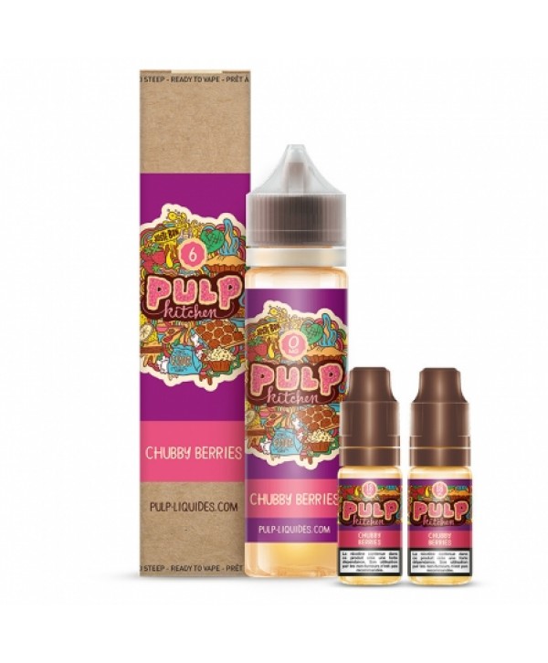 E liquide Pack 60ml Chubby Berries PULP Kitchen | Fruits des bois