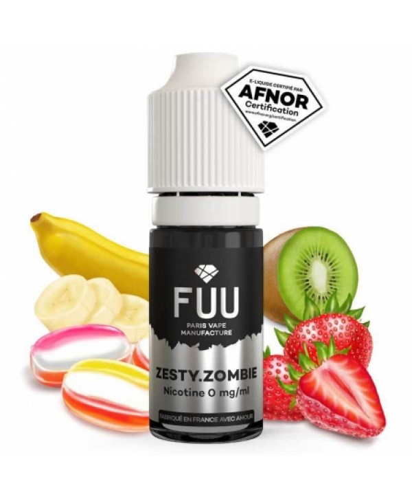 E liquide Zesty Zombie Silver FUU | Bonbon acidulé Banane Fraise Kiwi