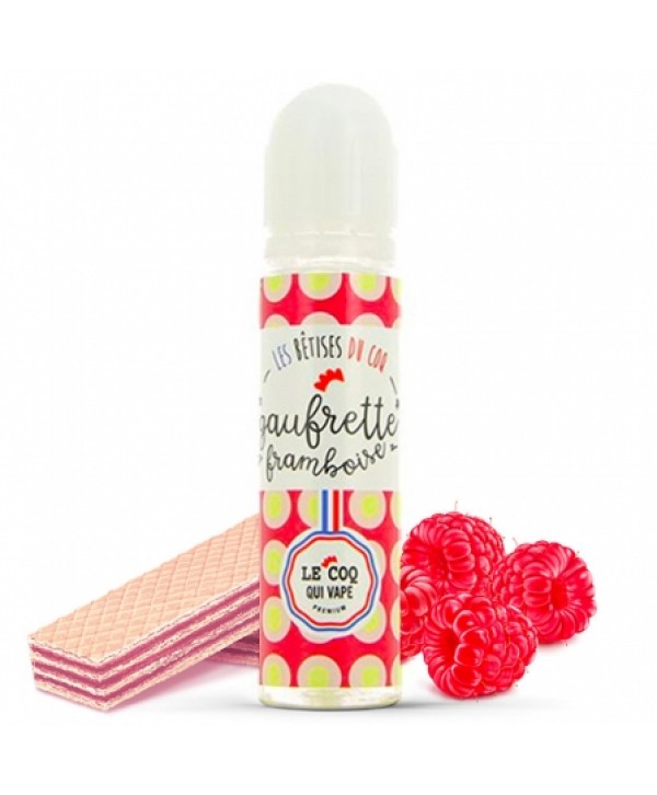 E liquide Gaufrette Framboise Le Coq Qui Vape 50ml