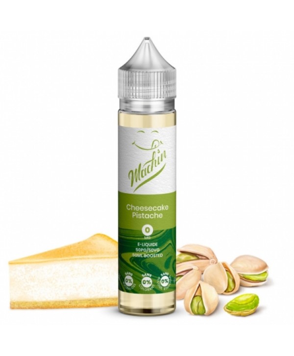 E liquide Cheesecake Pistache Machin 50ml