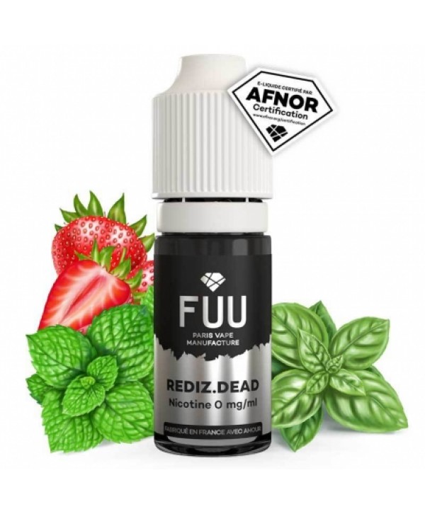 E liquide Rediz Dead Silver FUU | Fraise Menthe Basilic