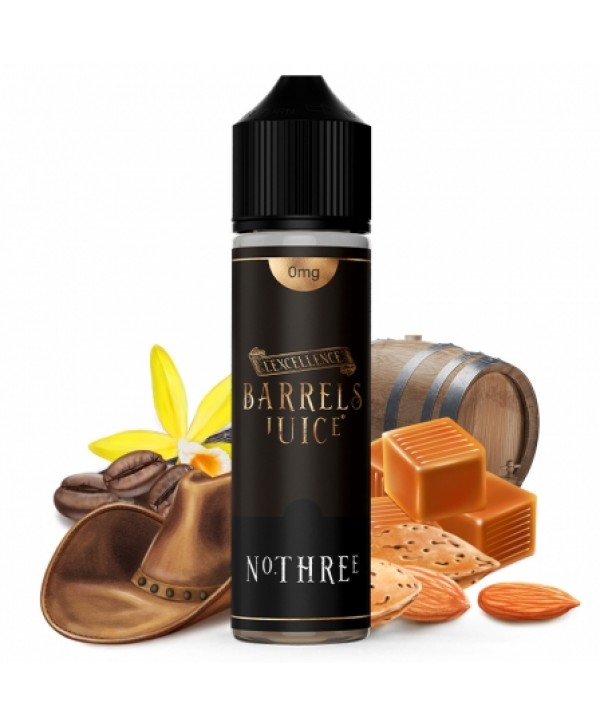 Soldes 9,45€ - E liquide N°Three Barrels Juice 50ml pas cher