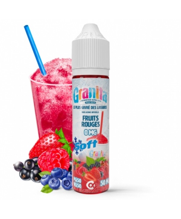 Soldes E liquide Fruits Rouges Soft Granita 50ml